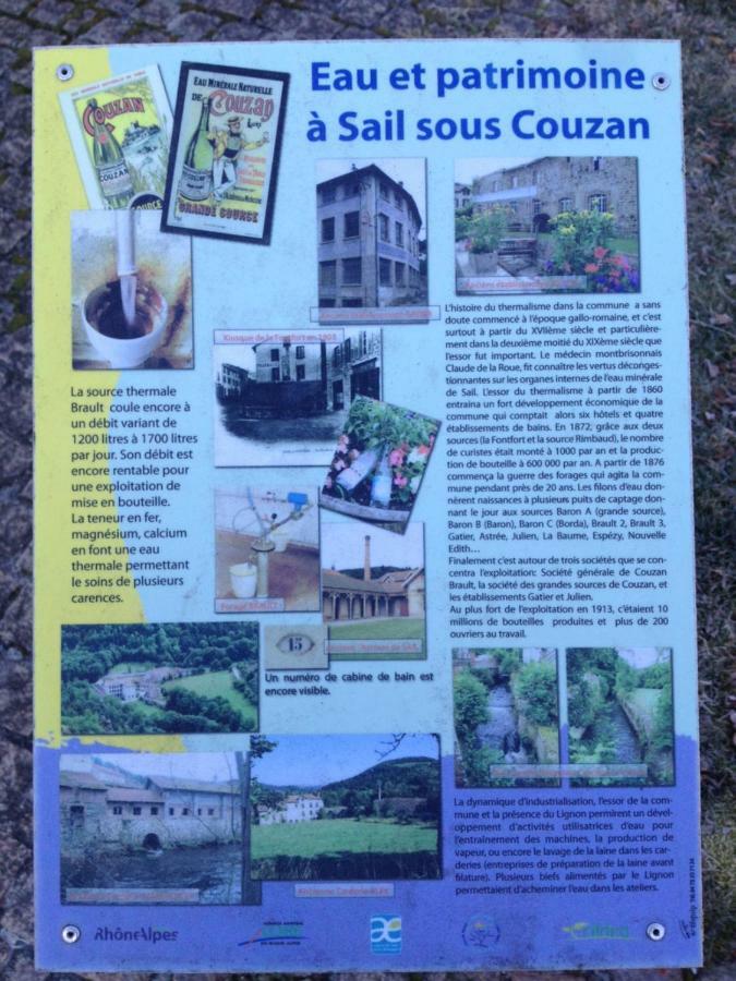 Hote Du Couzan Sail-sous-Couzan ภายนอก รูปภาพ